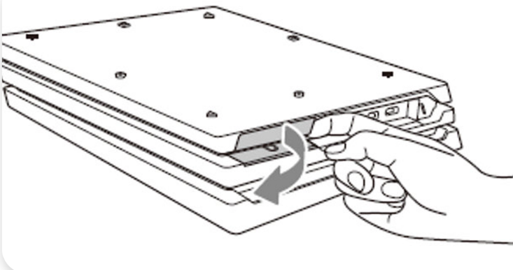 remove the hdd bay cover
